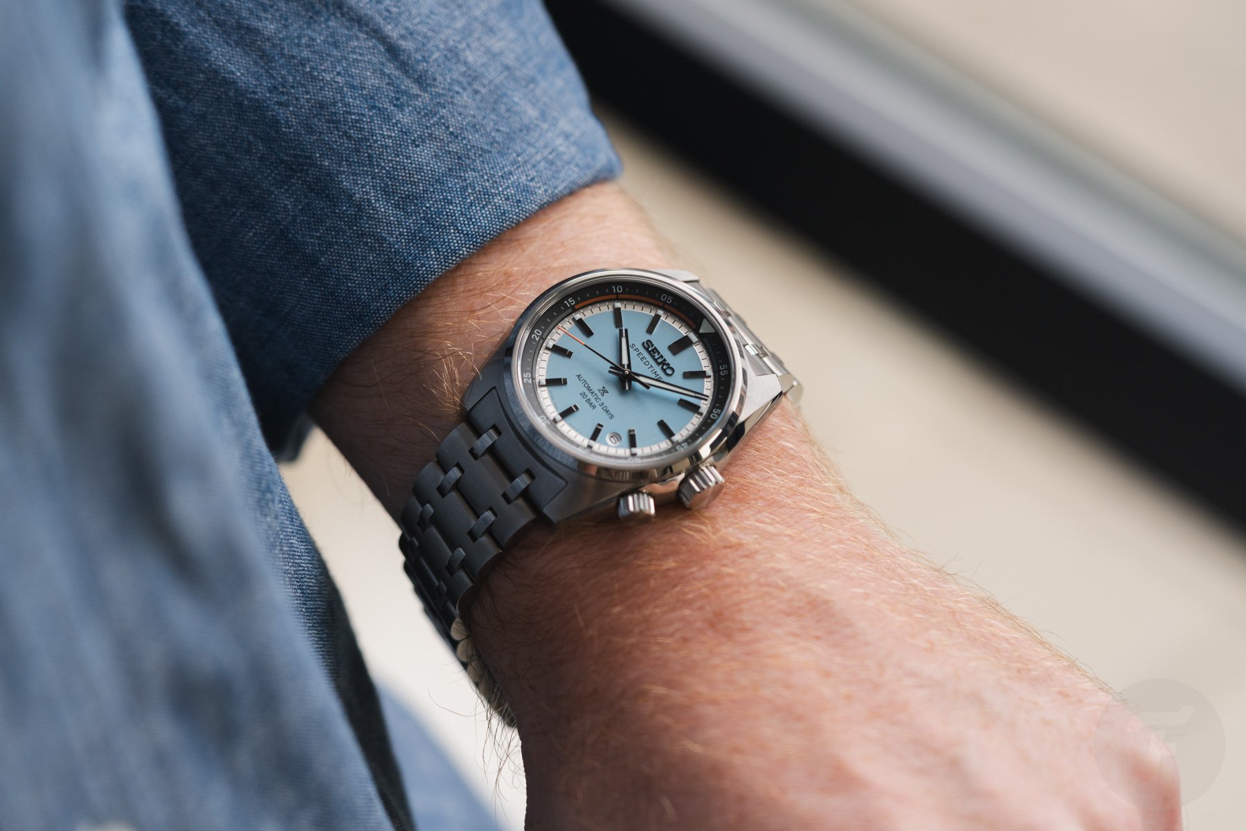 Seiko Prospex Speedtimer Mechanical HBC003 on wrist