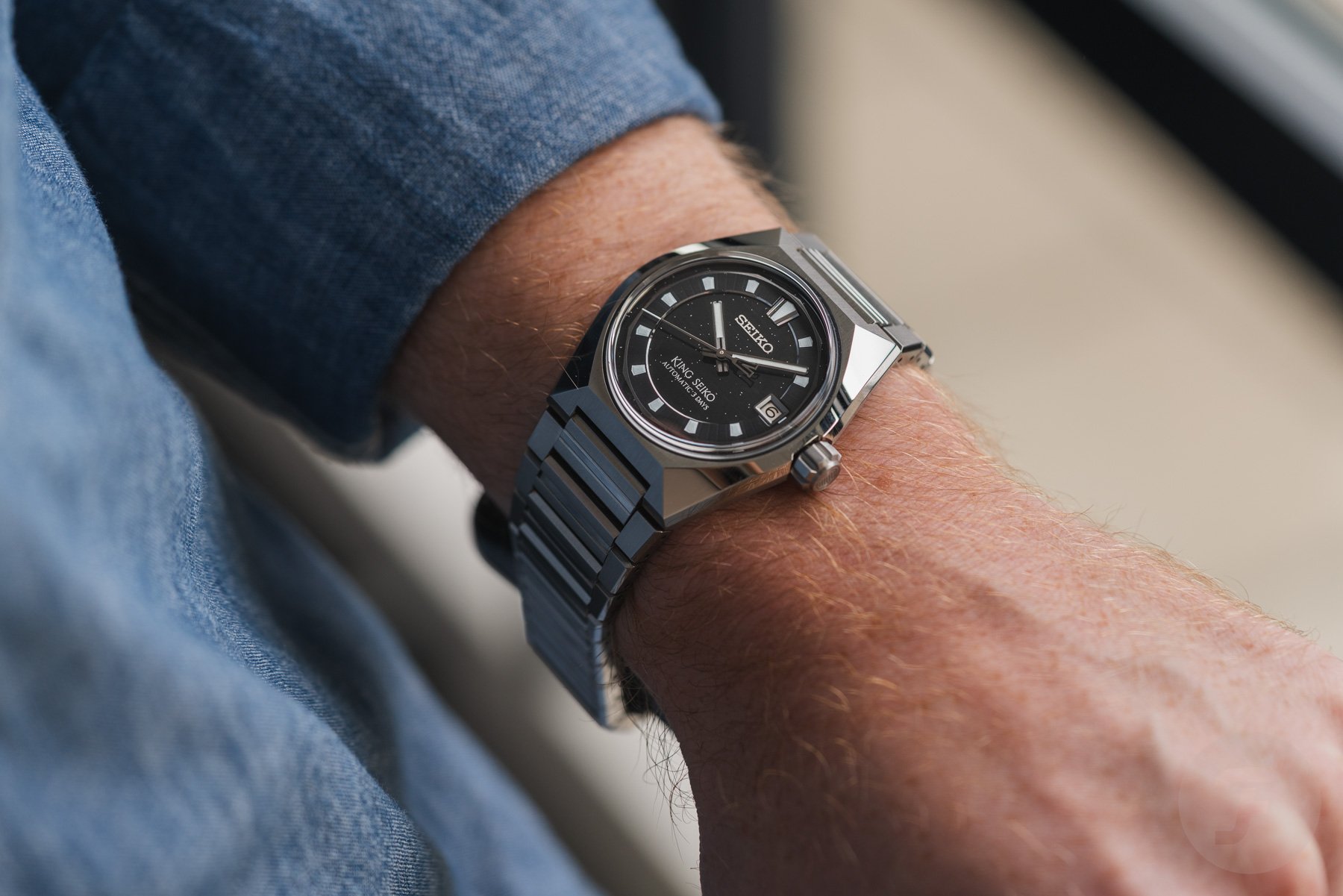 King Seiko HFK005 on wrist