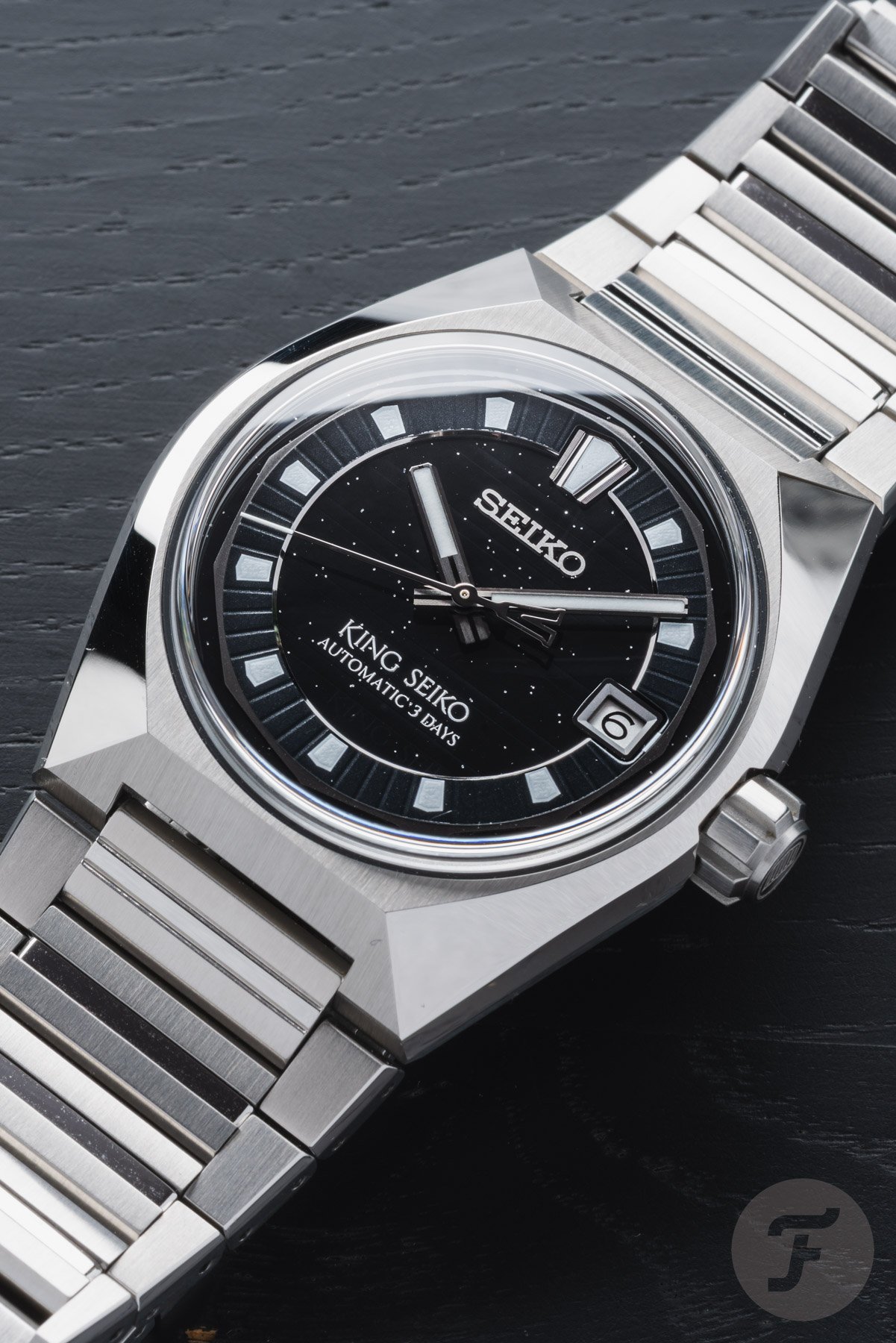 King Seiko HFK005 flat-lay
