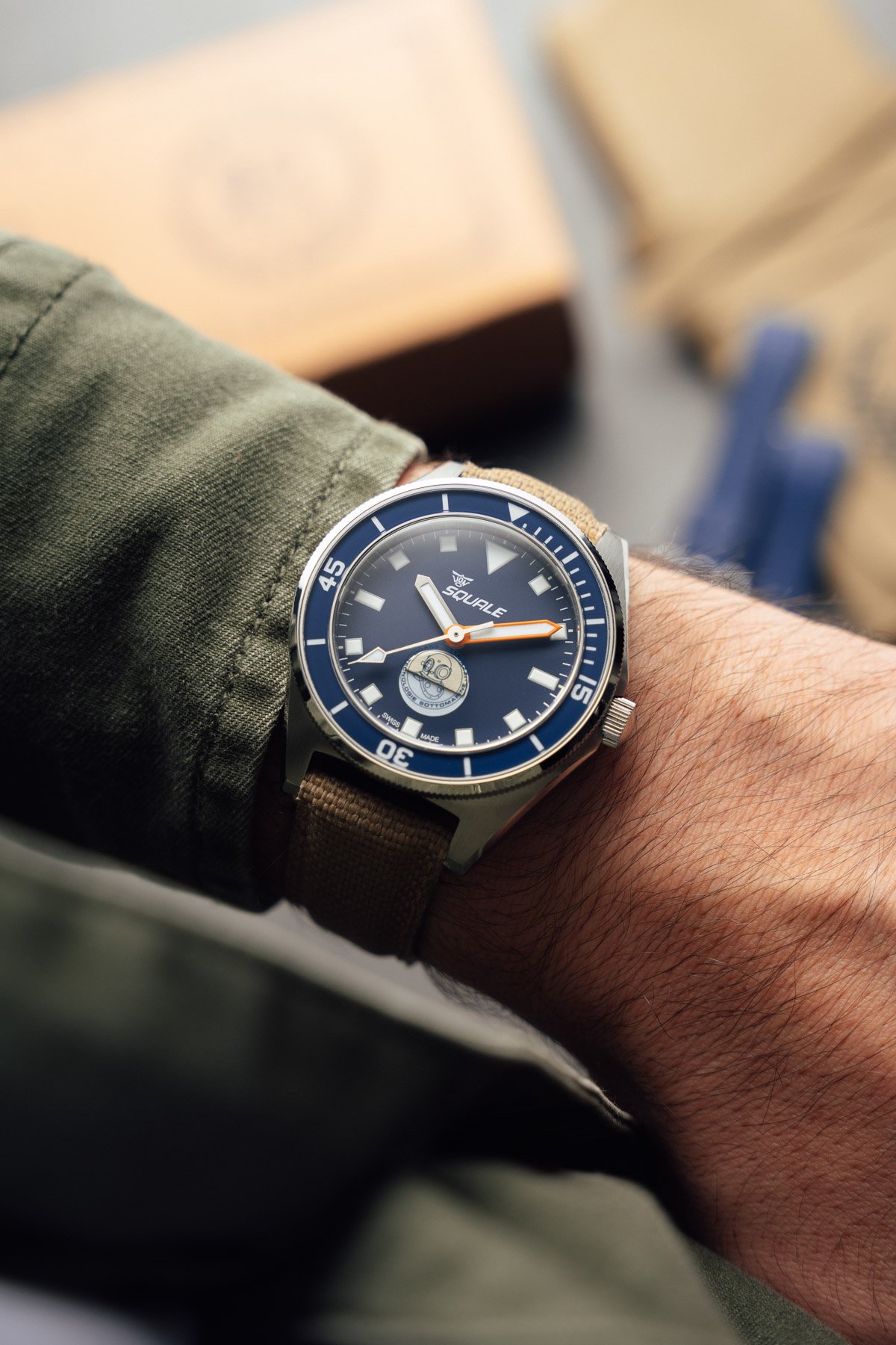 Squale Galeazzi Artiglio wrist shot