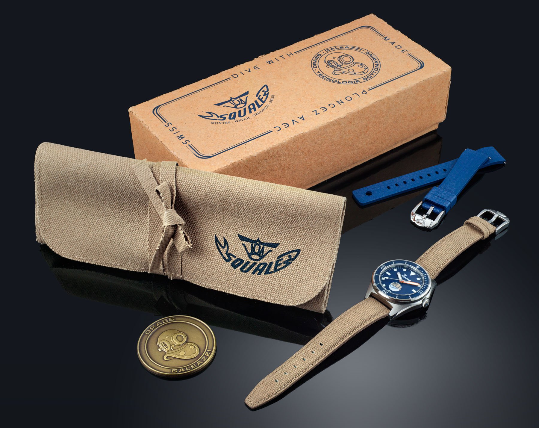 Squale Galeazzi Artiglio with packaging