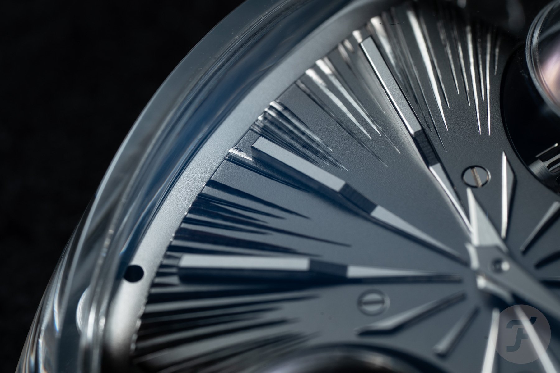 Dial close-up of the ArtyA Complexity Métiers d'Art