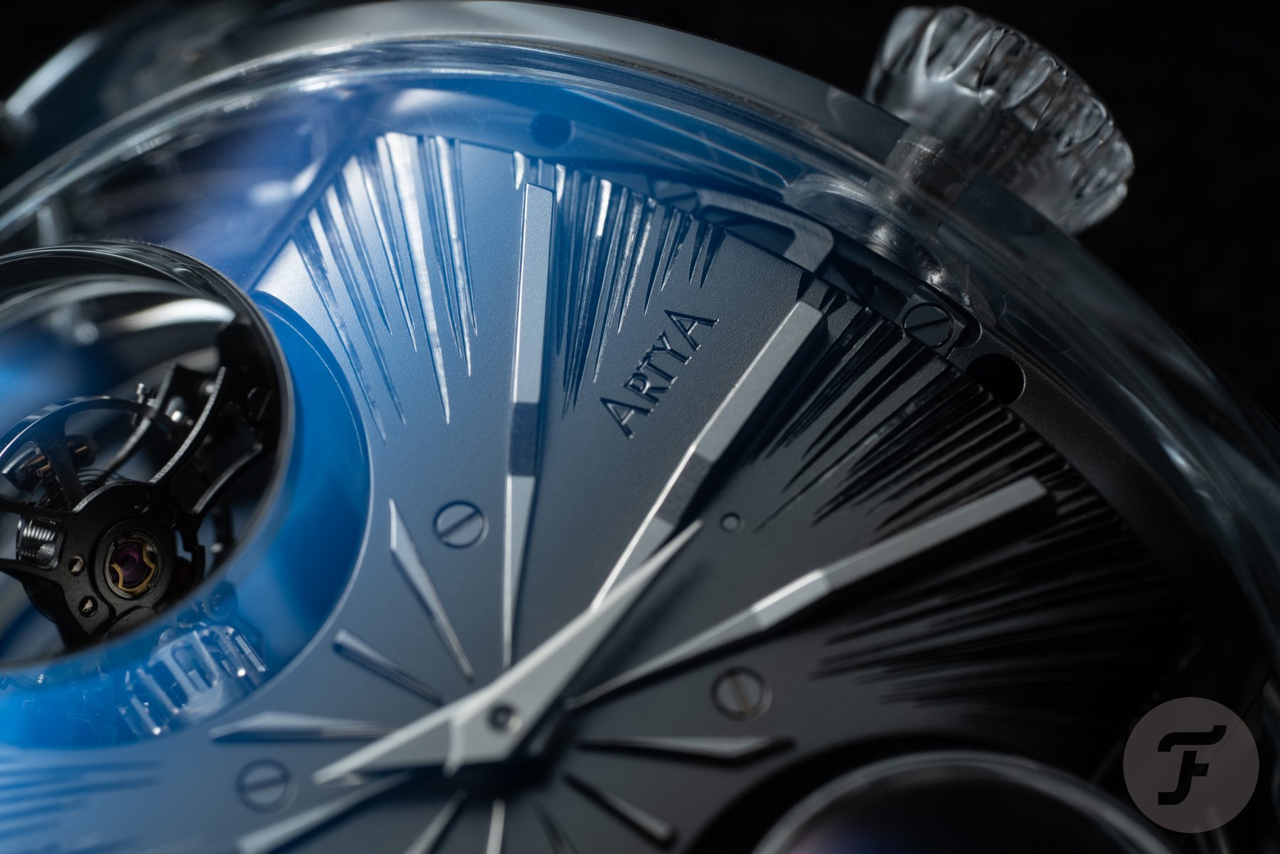 Dial of the ArtyA Complexity Métiers d'Art