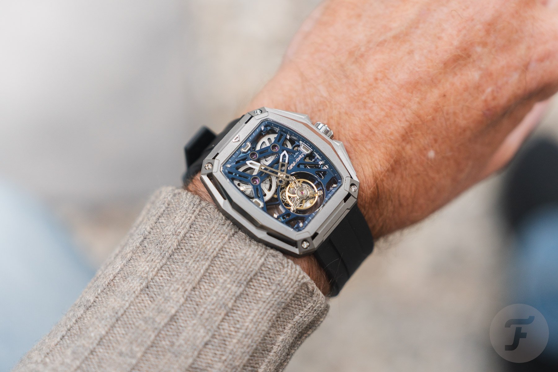 CIGA Design Hunter Tourbillon wrist shot