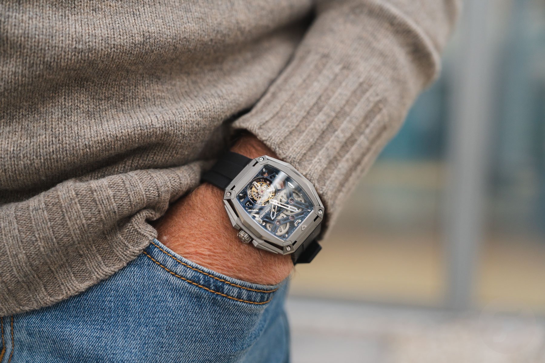 CIGA Design Hunter Tourbillon In Blue