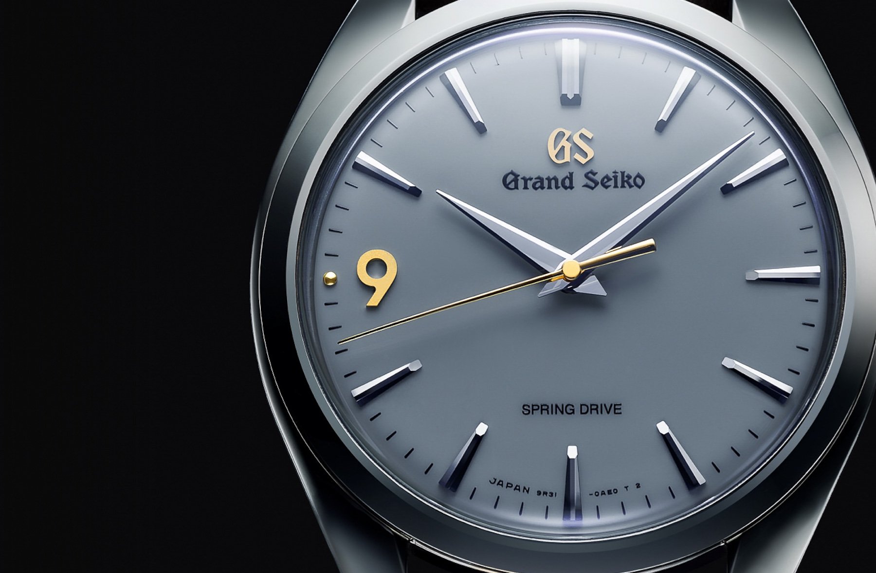 Grand Seiko SBGY045 Elegance Collection Spring Drive GS9 Club LE dial up close