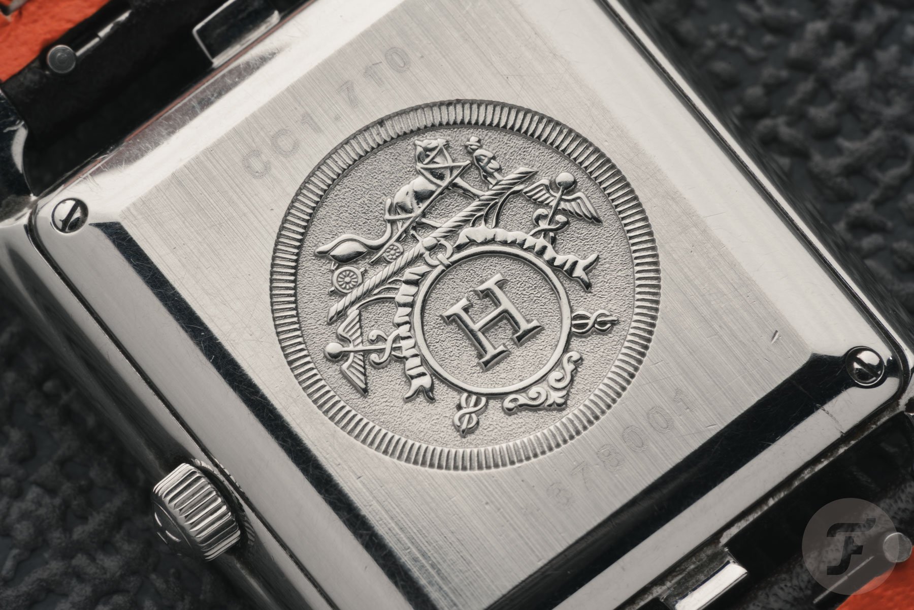 Hermès Cape Cod ref. CC1.710 case back