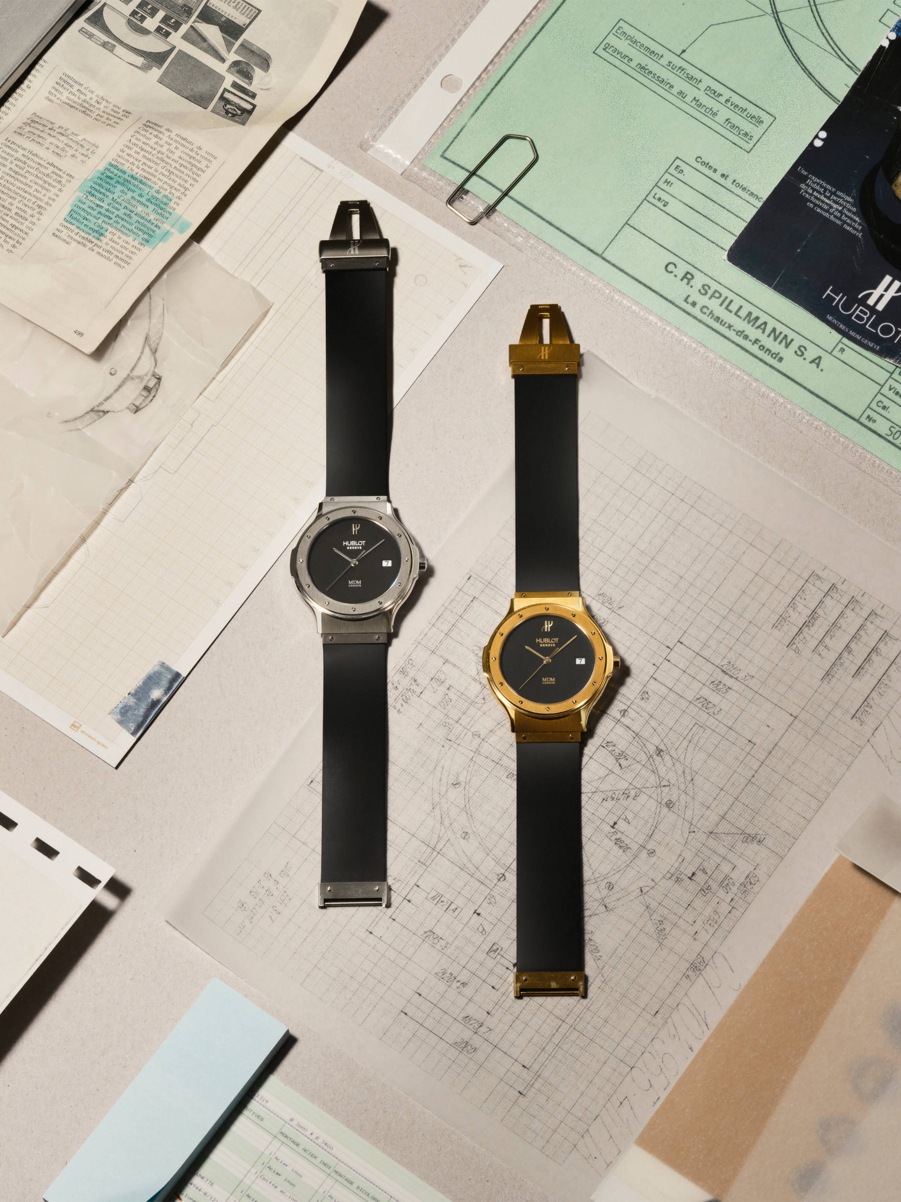 Original Hublot watches from 1980