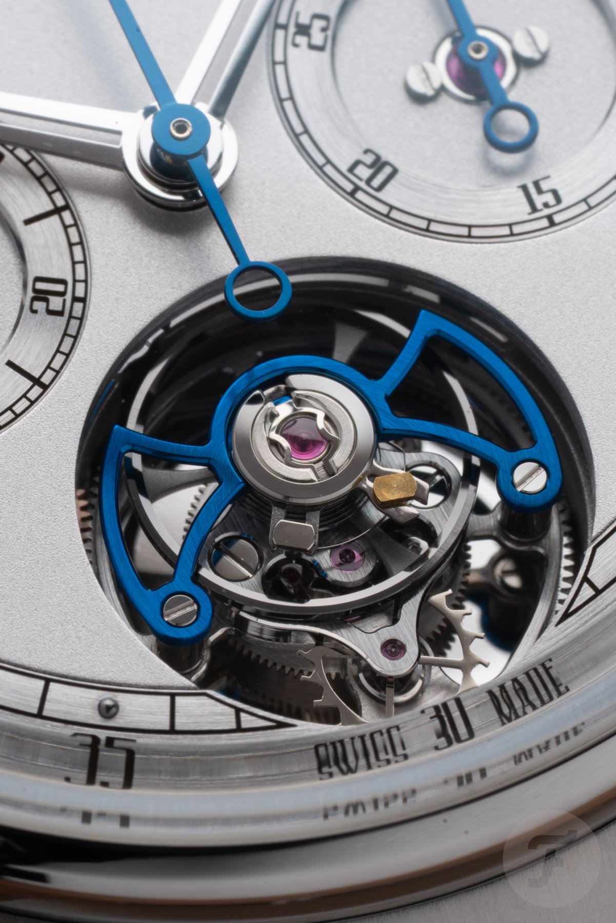 Louis Moinet 1816 Tourbillon Chronograph tourbillon cage