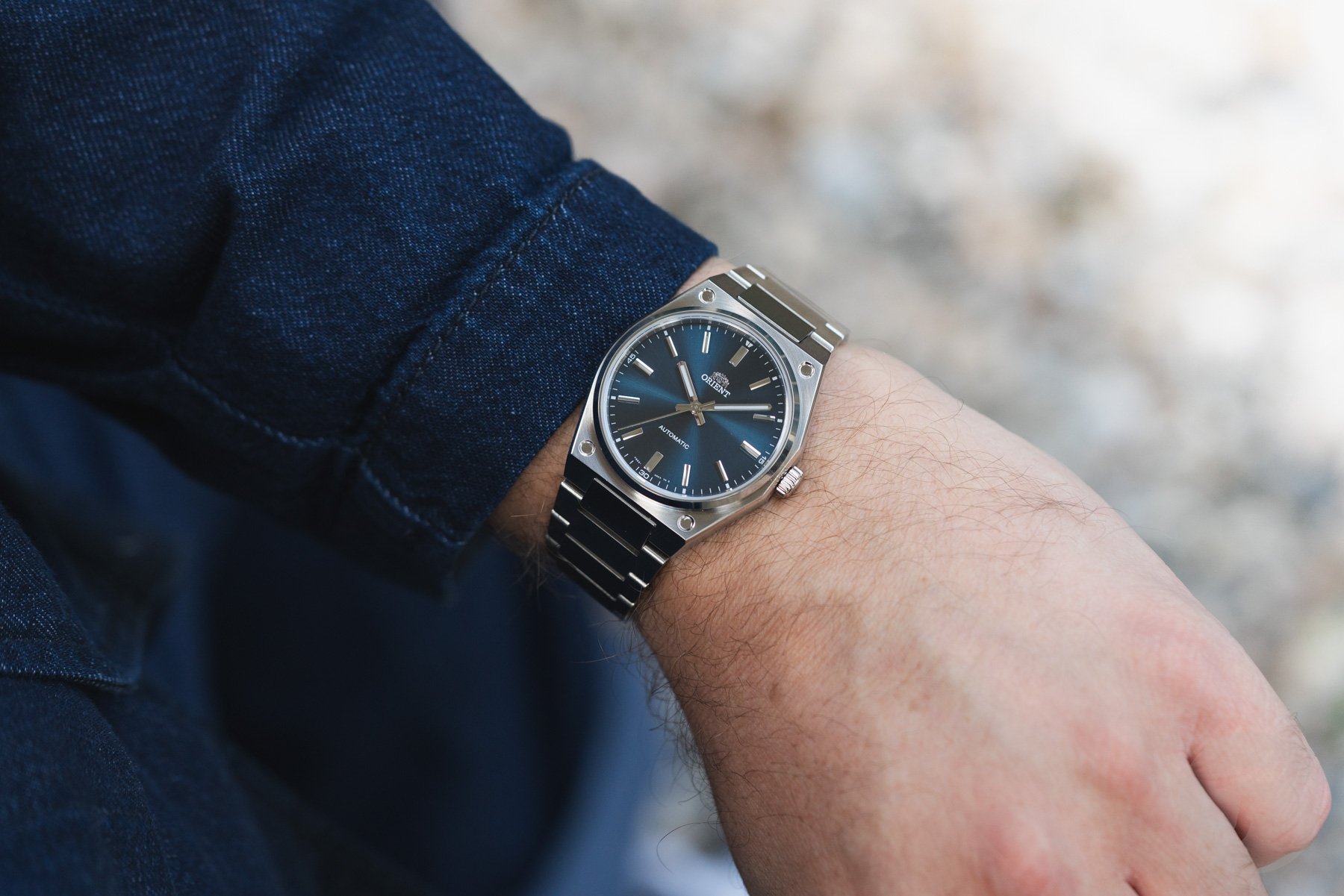 Orient Flusso RA-BB0203L on wrist