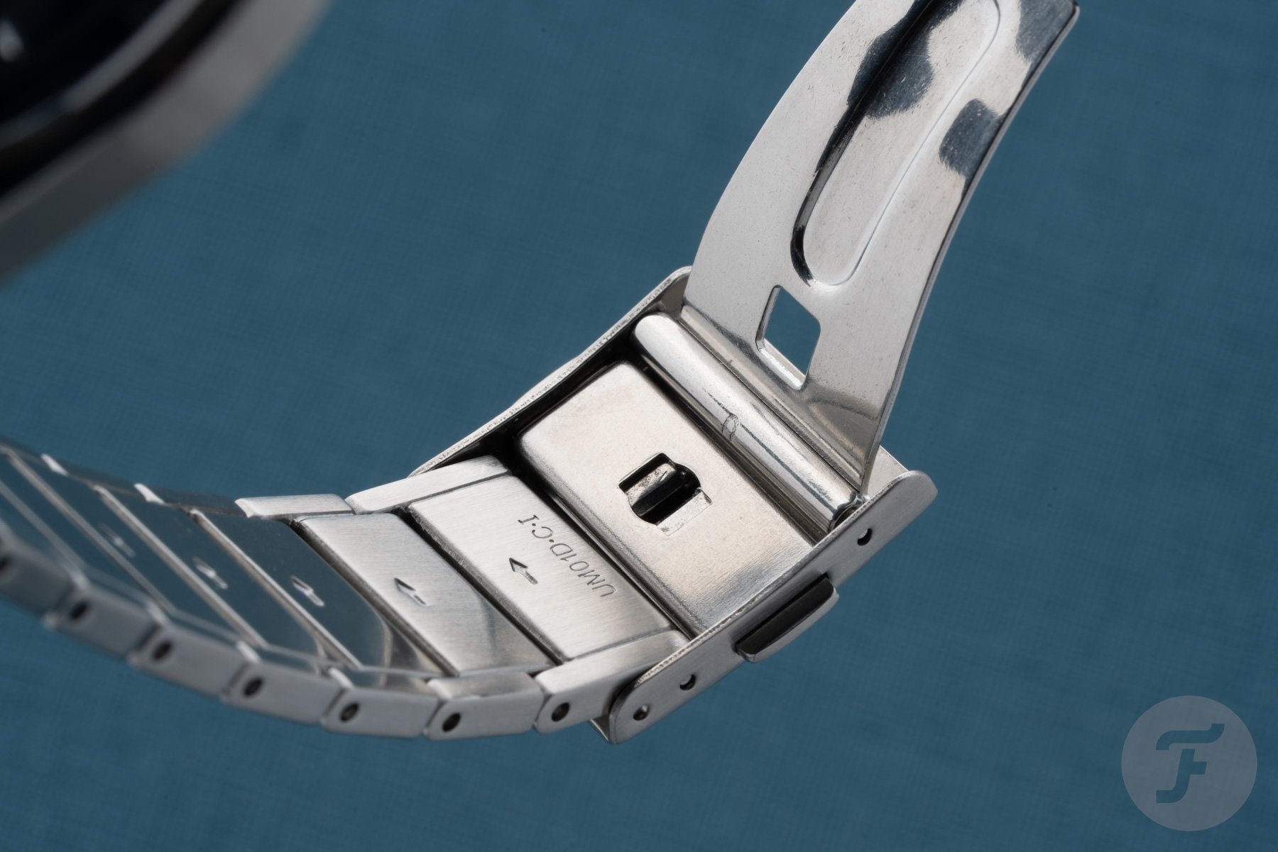 inside of Orient Flusso RA-BB0203L clasp