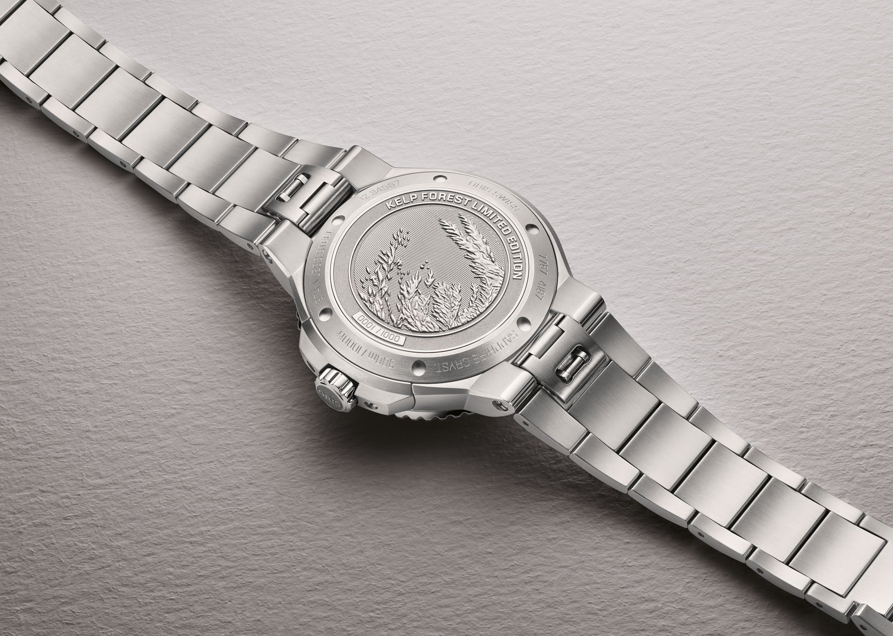 Aquis Date Kelp Forest Limited Edition face down