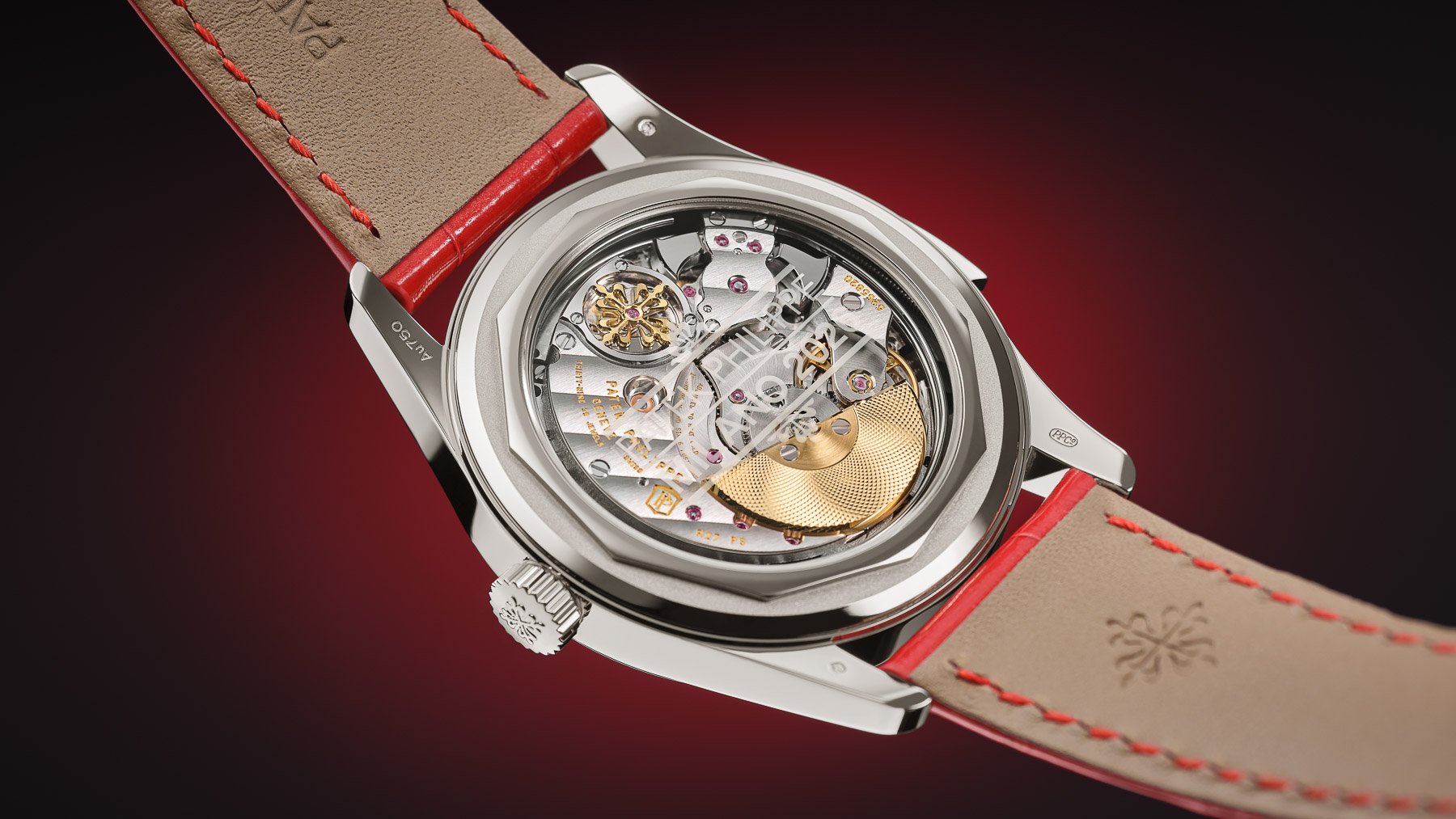 Patek Philippe Minute Repeater ref. 7047G-010 Milano 2026 Limited Edition case back and movement