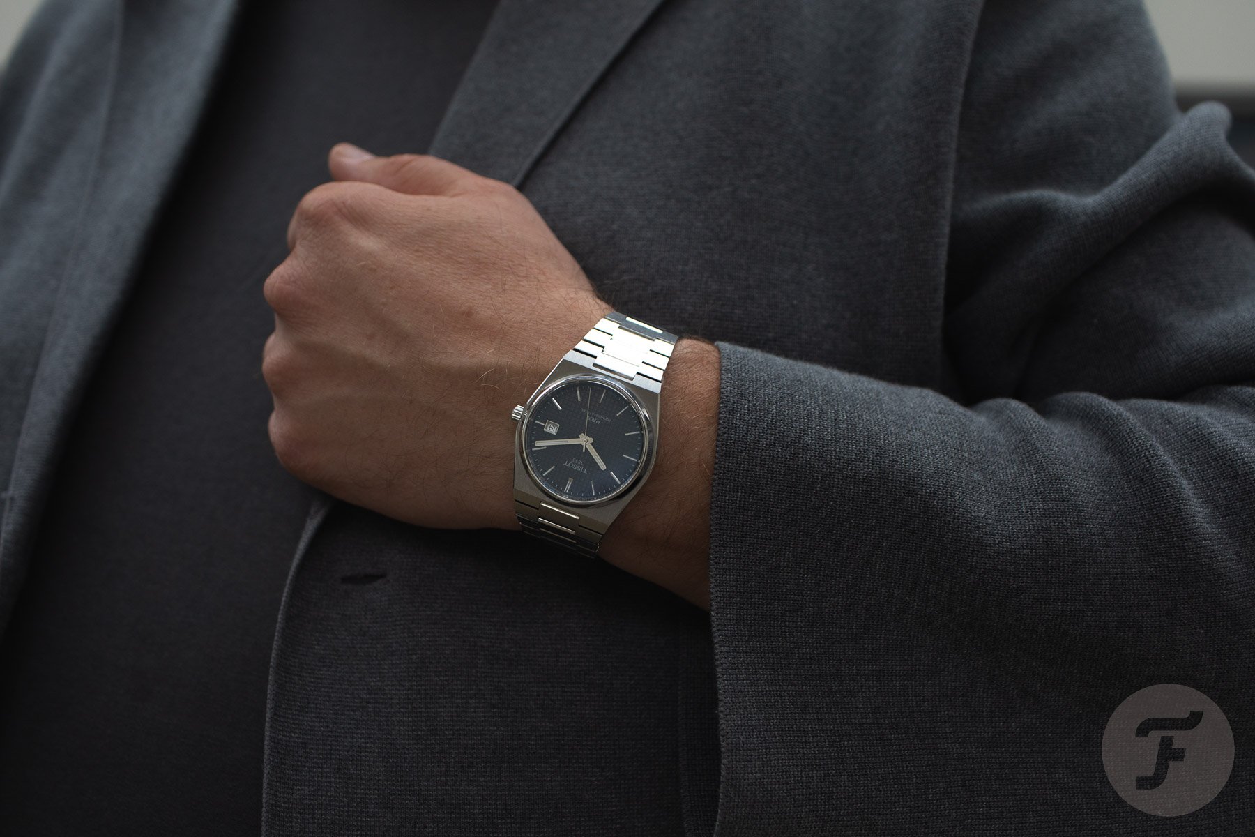 Tissot PRX T137.407.11.051.00 on wrist