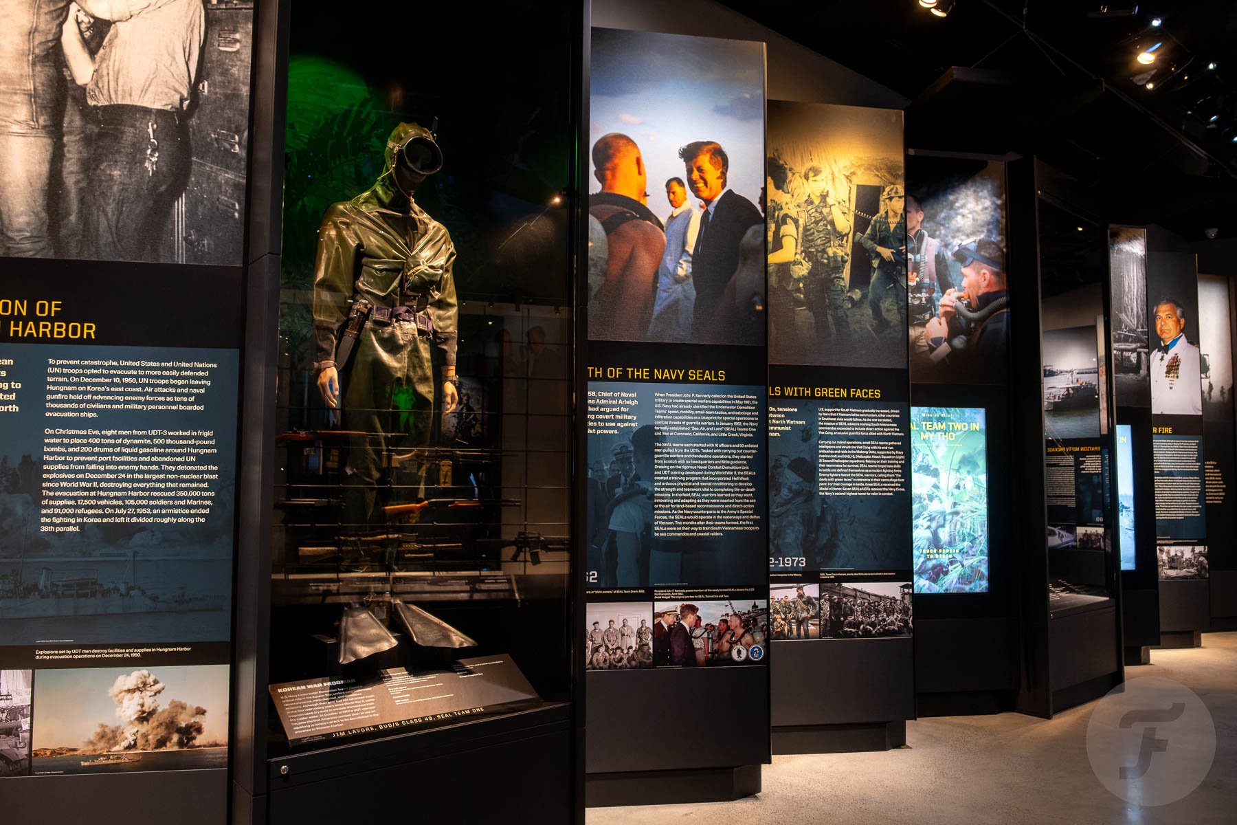 exhibits at at Navy Seal Museum San Diego