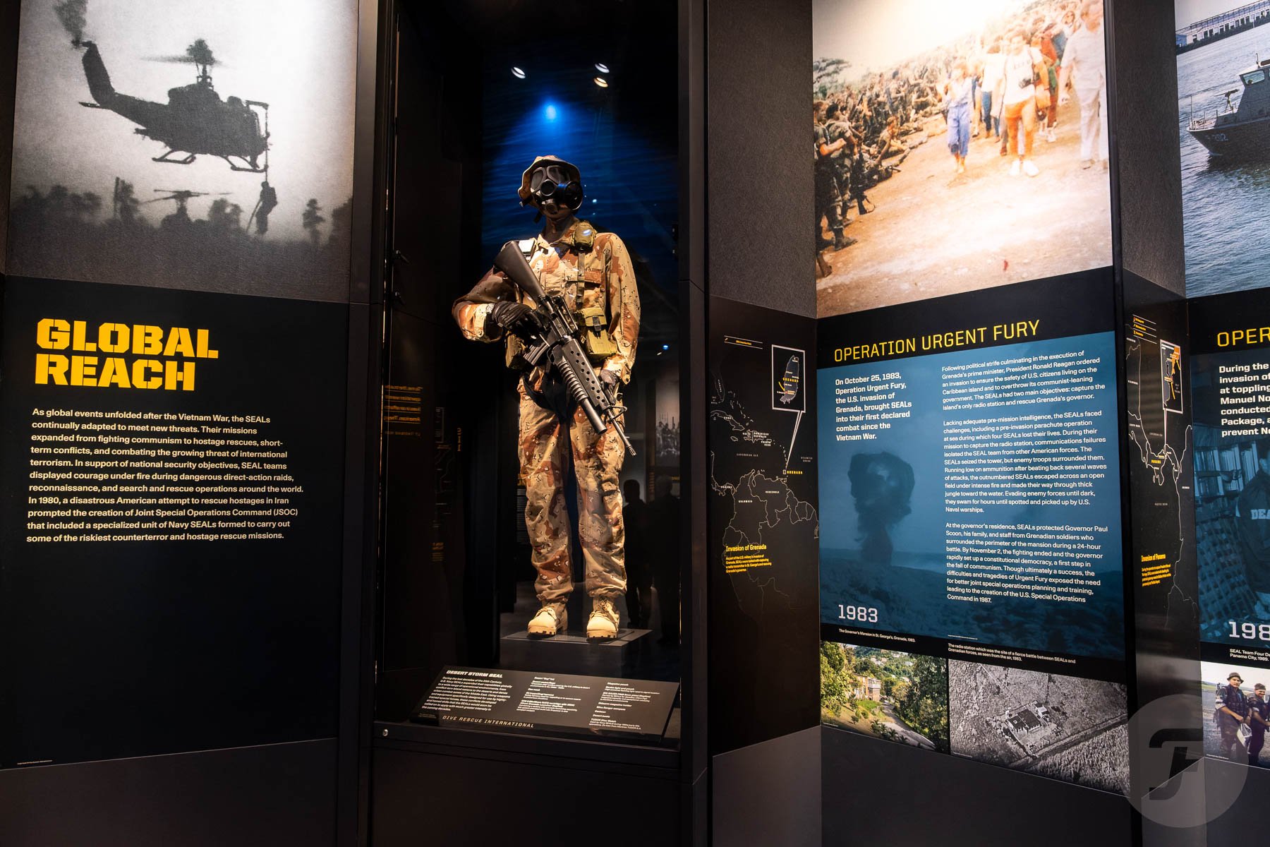 exhibit at Navy Seal Museum San Diego