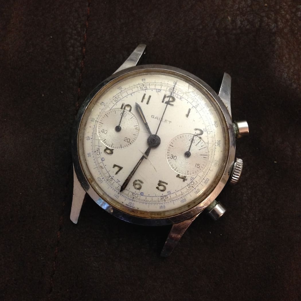 The Gallet Multichron 45 as bought