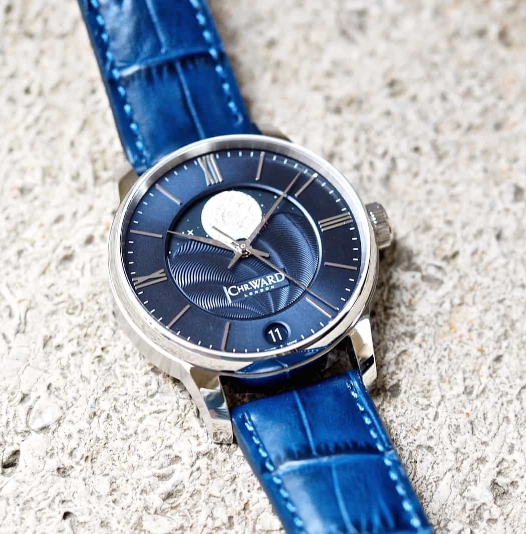 The Christopher Ward C9 Moonphase is multi-leveled