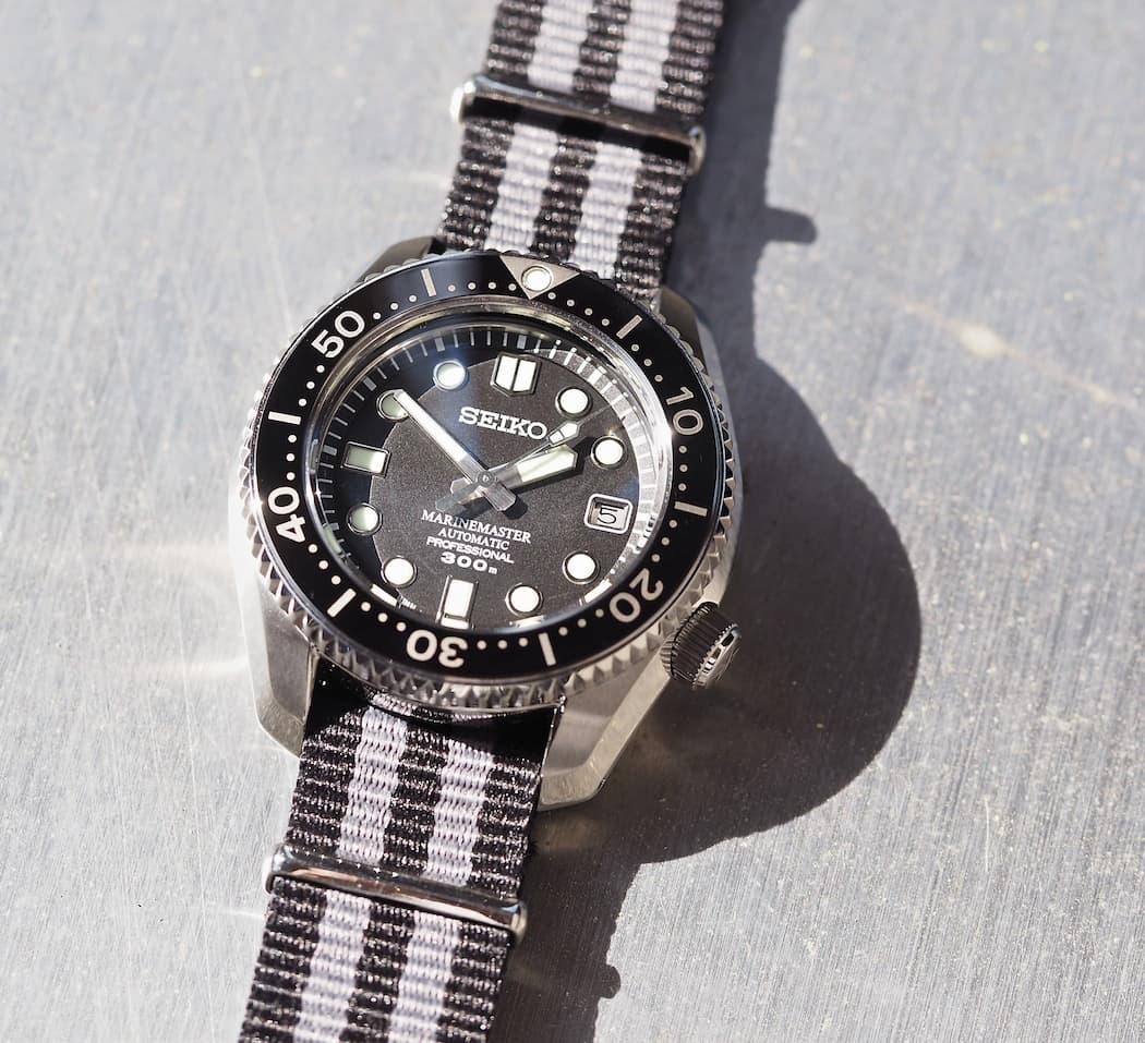 Despite a case diameter of 44mm, the Seiko MM300 doesn't wear so large. Credit those short lugs.