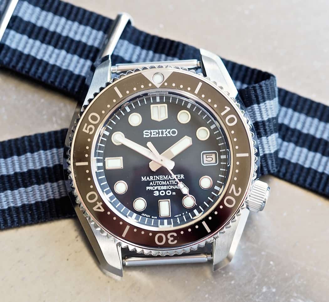 The Seiko MM300 did exclusive duty on a NATO - and looked great!