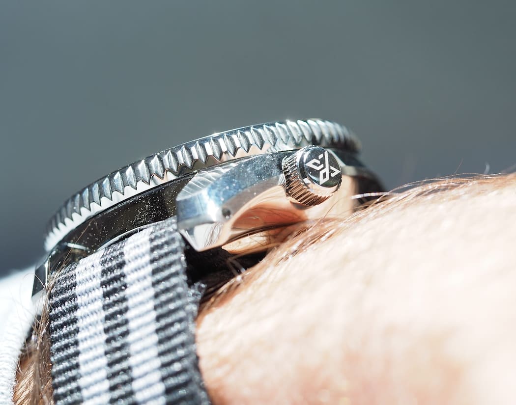 Note the height of the Seiko MM300 on my wrist - it's tall at roughly 14.5mm thick.