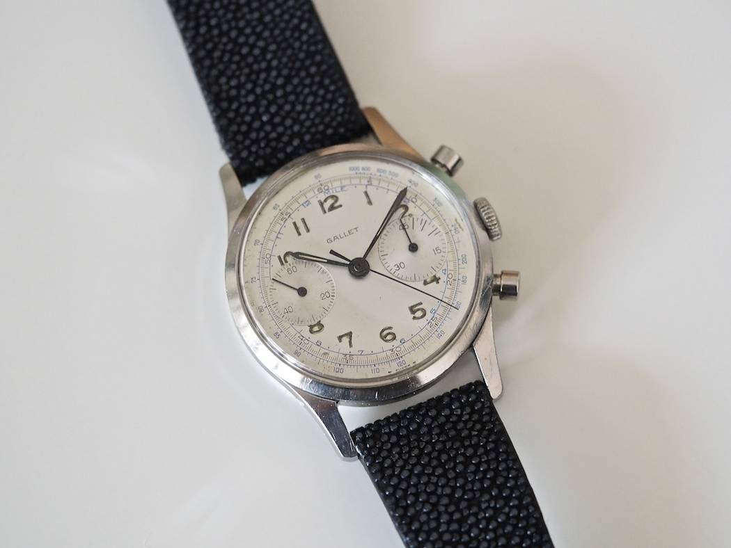 Gallet Multichron 45 is a simple, elegant chronograph