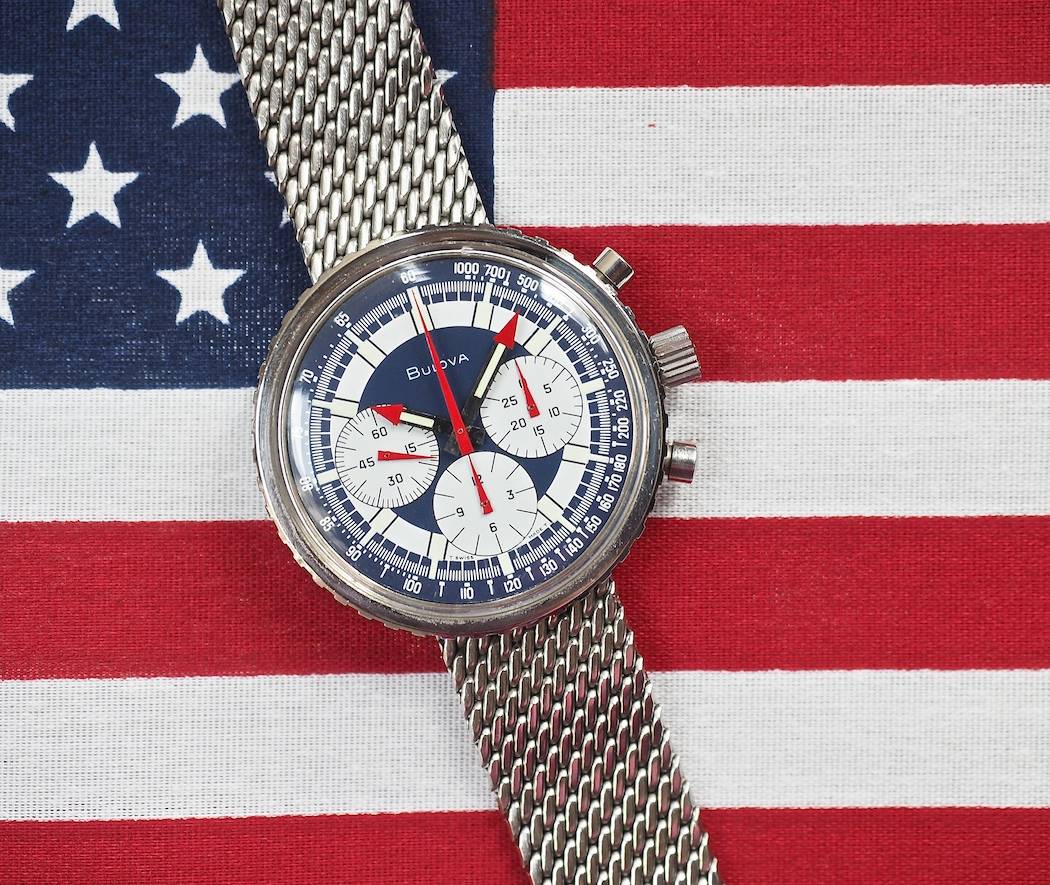 Despite looking like a watch made for America's bicentennial in 1976 and the brand's longtime affiliation with New York and the USA in general, the Bulova Stars and Stripes was actually produced in 1970 and seemingly for only one year