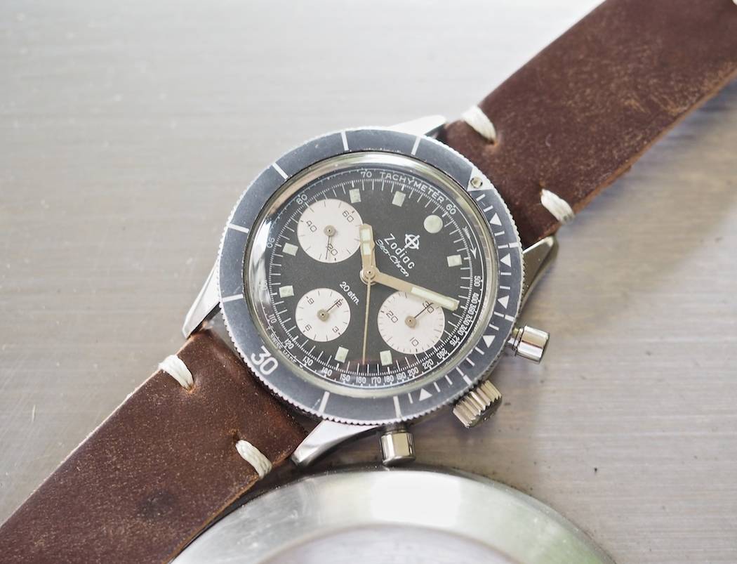 Massive pushers on the Zodiac Sea-Chron speak to utile functionality if the wearer has gloves