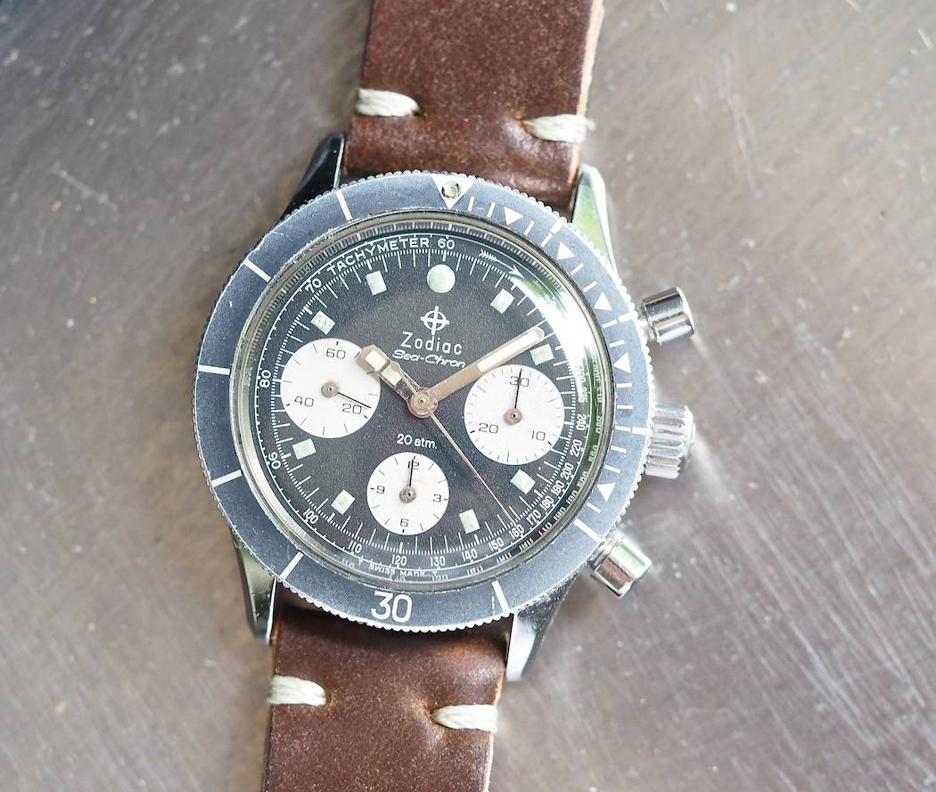 The Zodiac Sea-Chron is well-balanced despite a lot of information on its dial