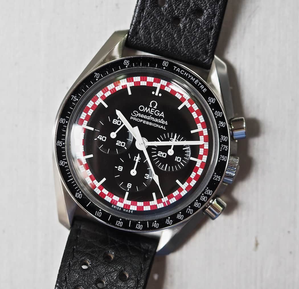 The Speedmaster TinTin is a wonderful study in contrast
