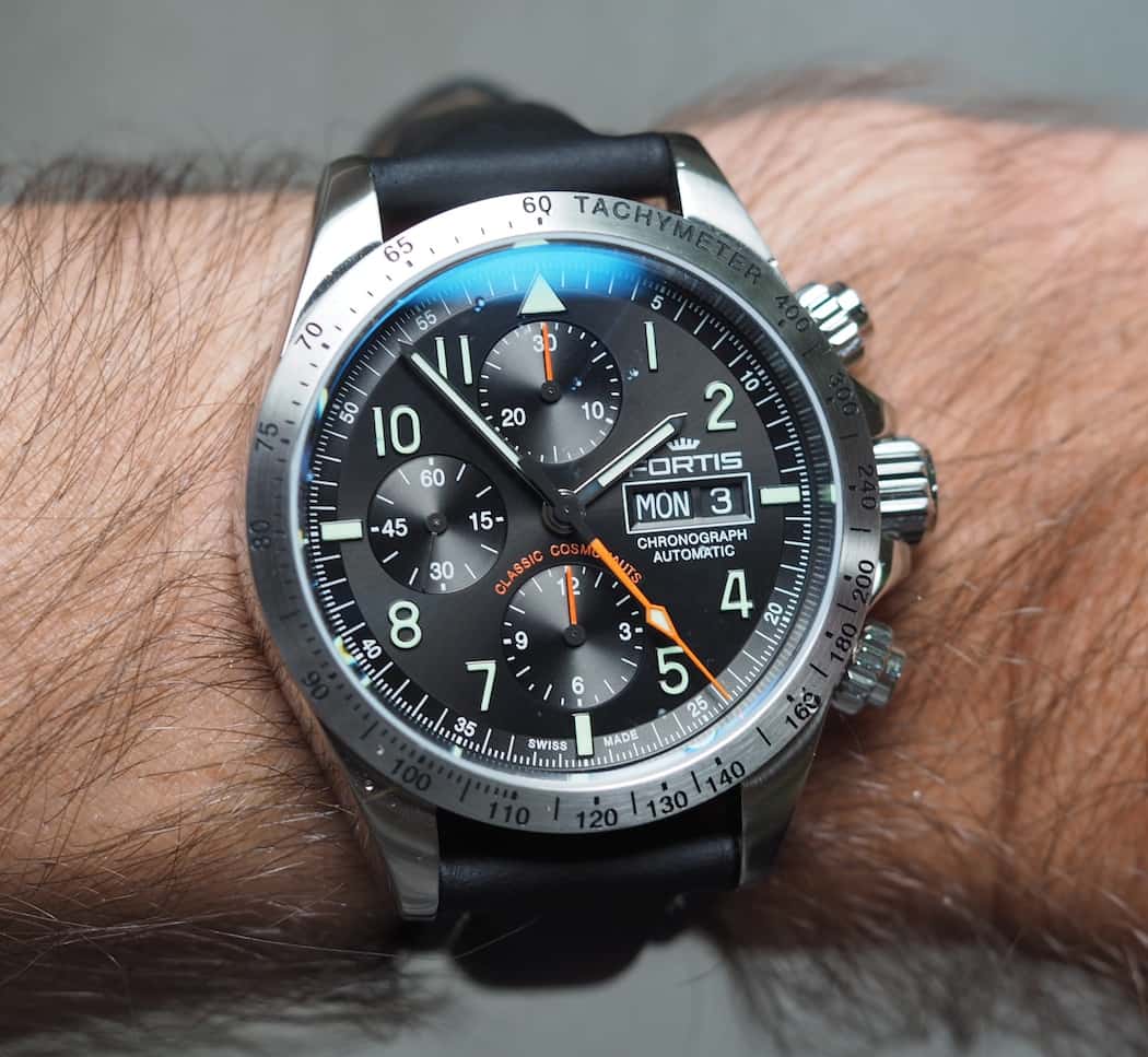 Rain or shine, the Fortis Classic Cosmonauts wears well