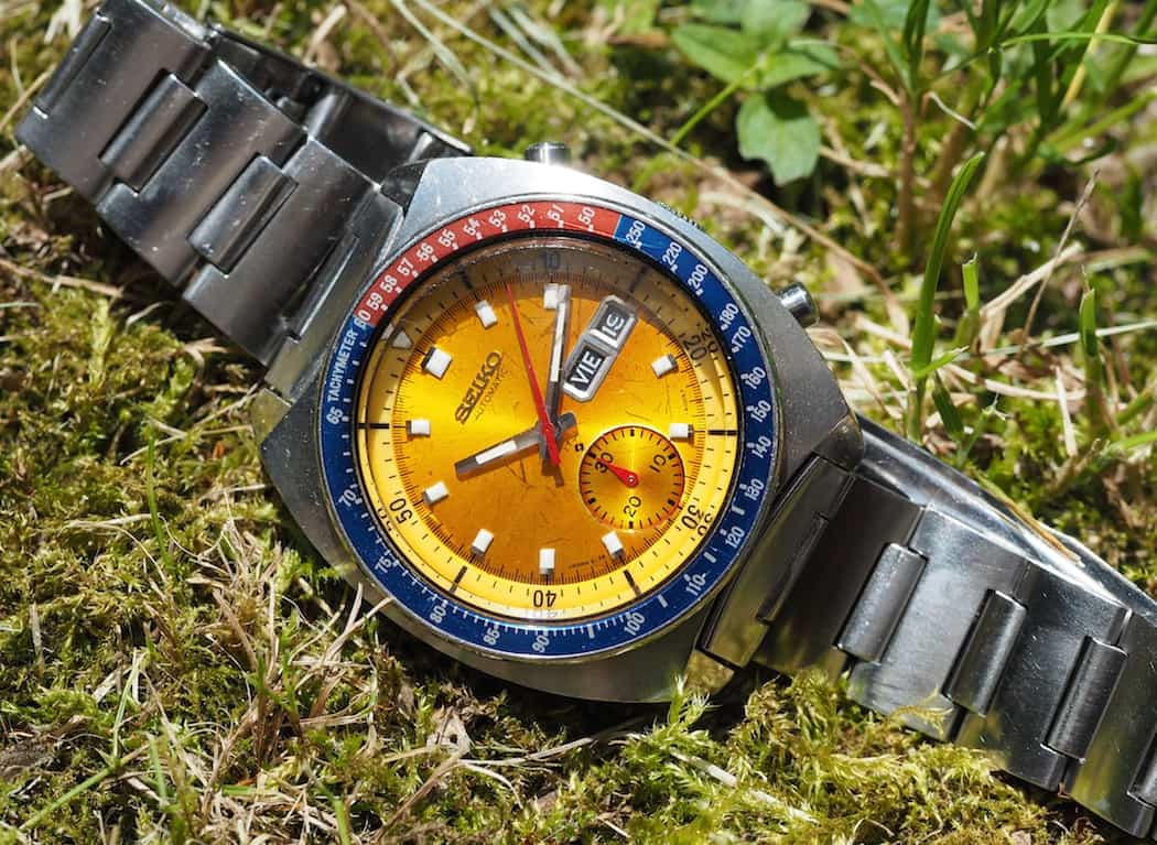 The Seiko 6139 Pogue in the sun