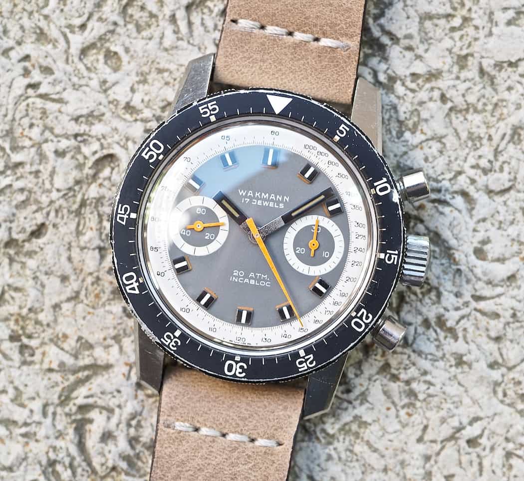 Big, sturdy pushers and a fat crown round out the bold looks of the Wakmann Big Boy