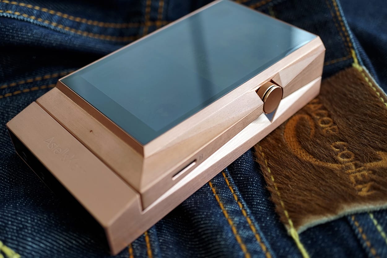 - AK380 with attached amplifier -
