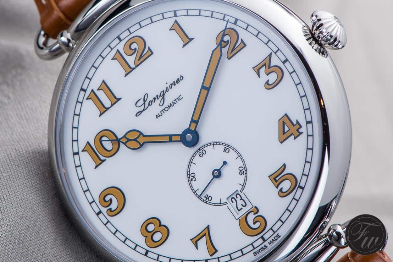 Position of the window at 6: design choice or restriction? (new Longines Heritage 1918)