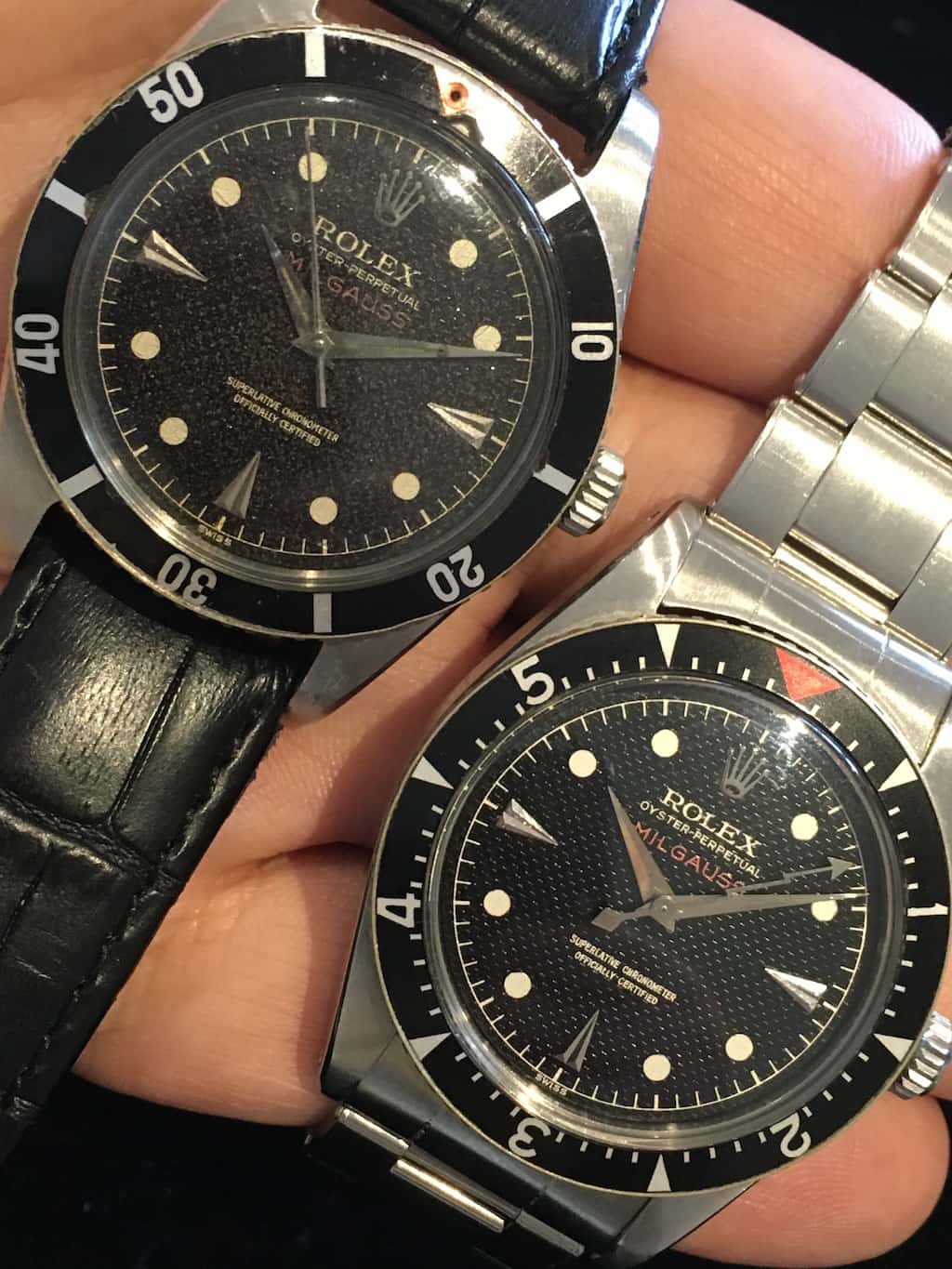 RolexMilgaussPair