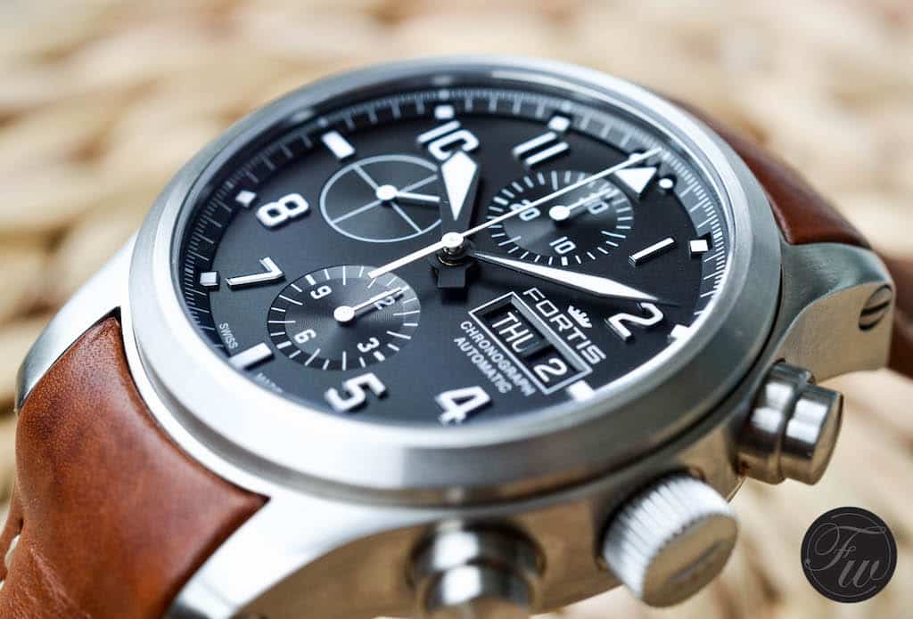 hands on with the fortis aeromaster steel chronograph