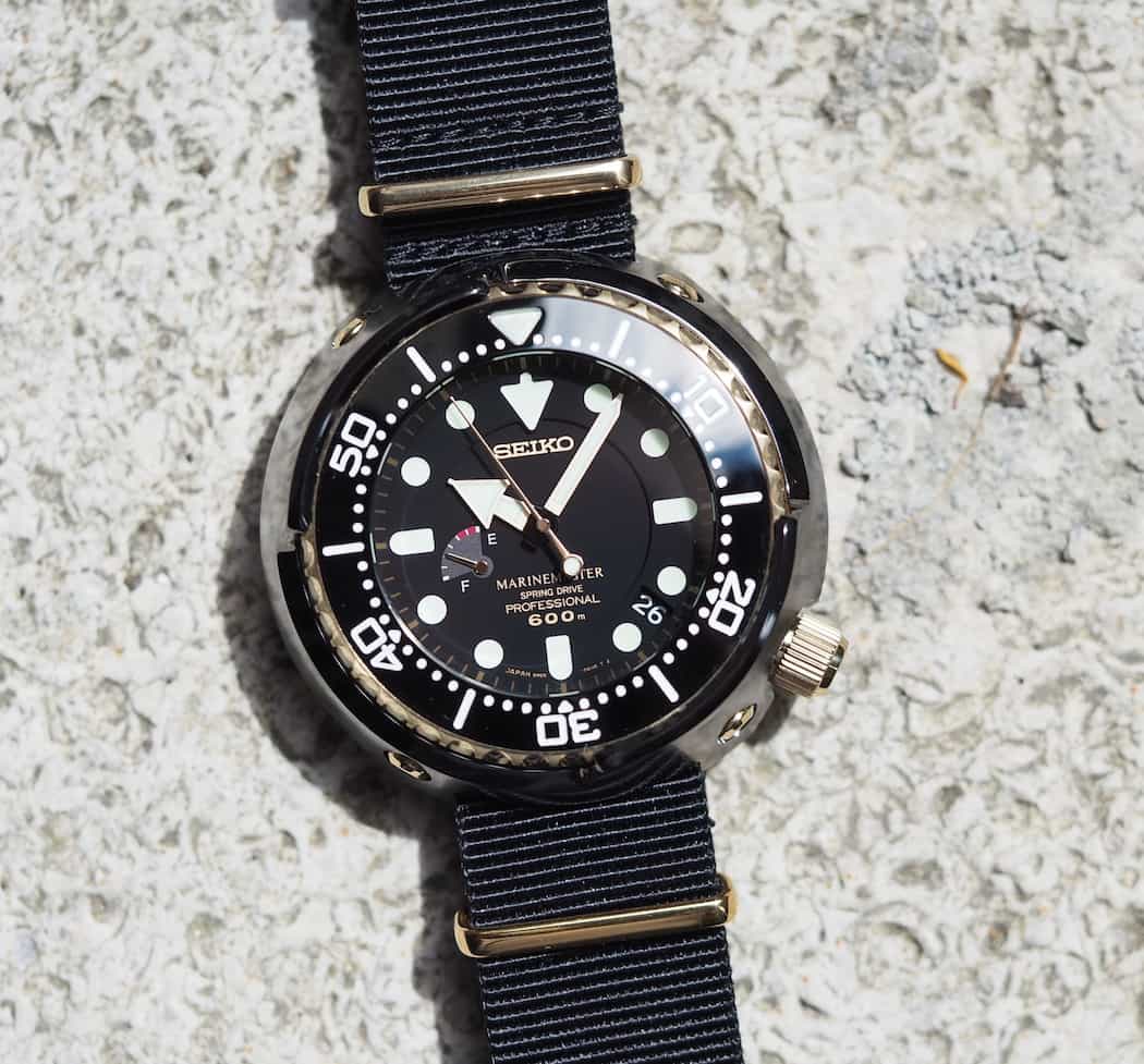 After owning the Seiko Spring Drive Tuna for several years, I've become a fan of the newer styled hands