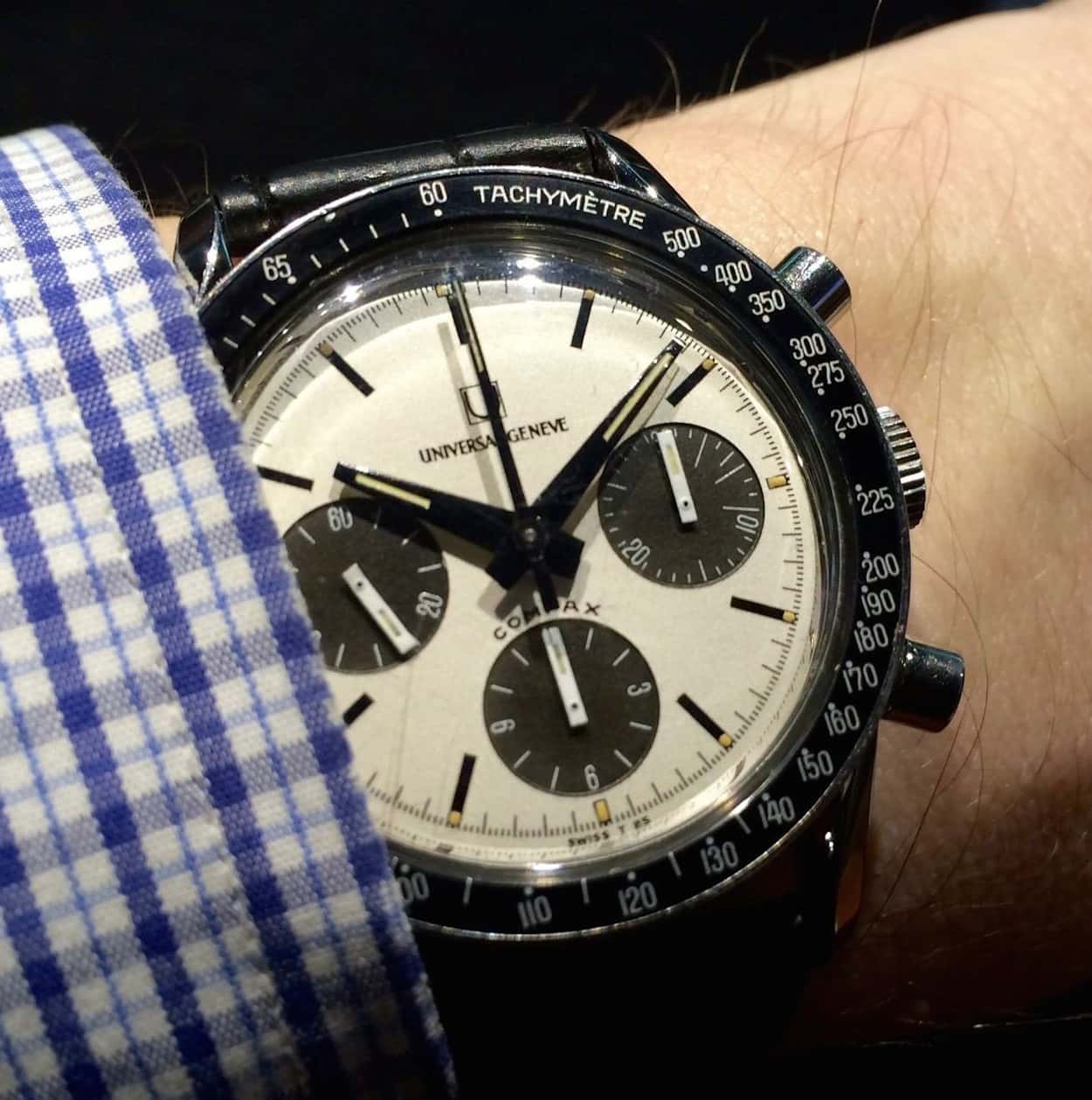 Universal Geneve 'Nina Rindt'. A true legendary panda!