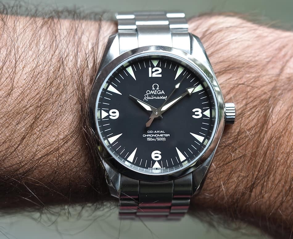 omega railmaster 39mm