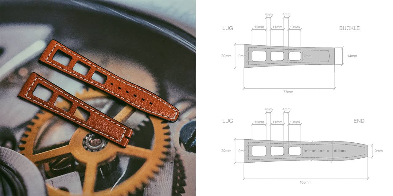 two stitch straps