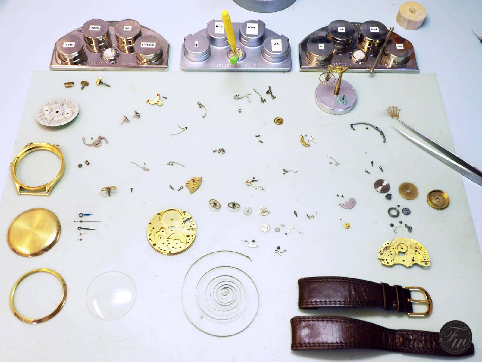 chronograph service by Kalle Slaap
