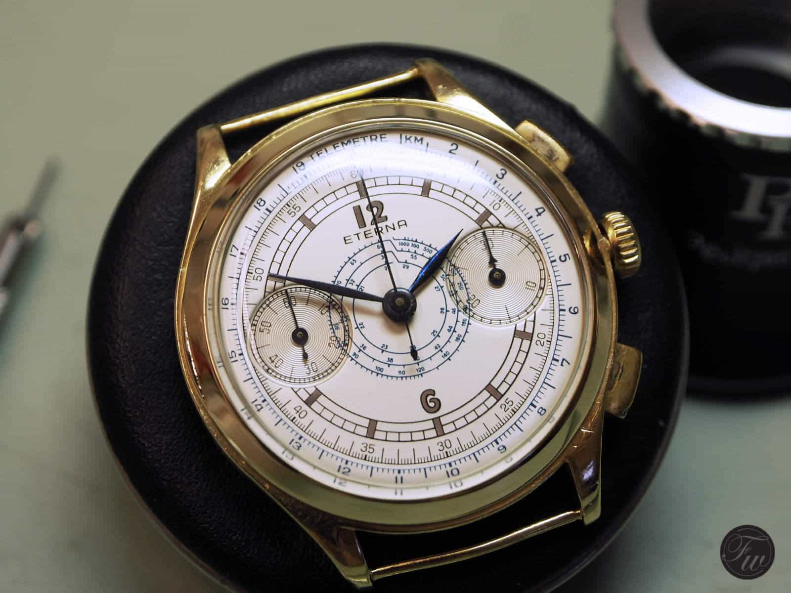 chronograph service by Kalle Slaap