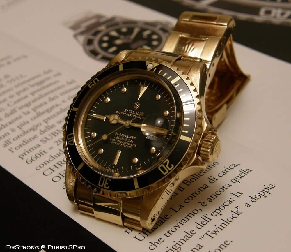 The Rolex Submariner 1680/8 (photo courtesy of member DrStrong on the forum PuristsPro)