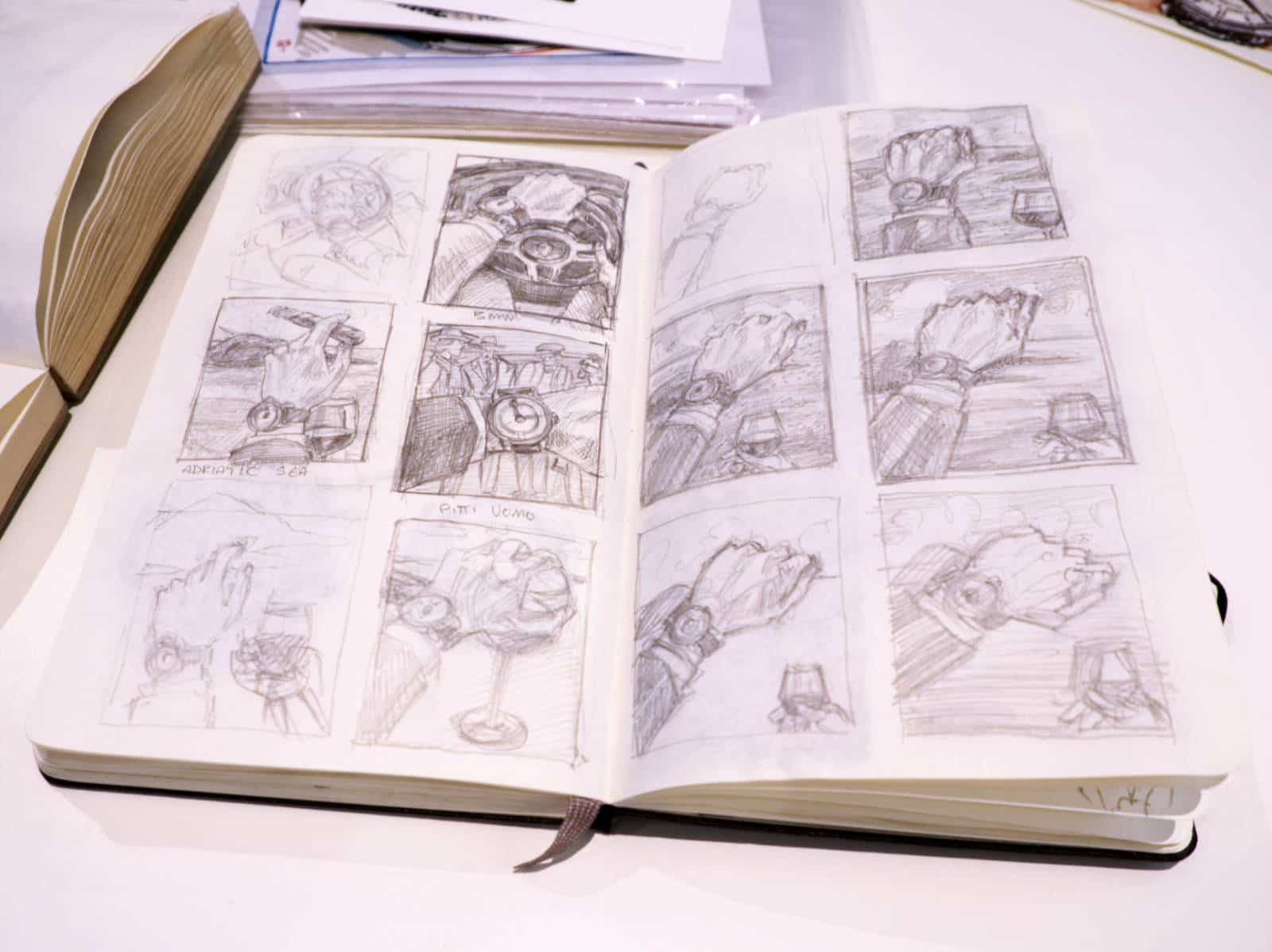 Sketches and story-telling