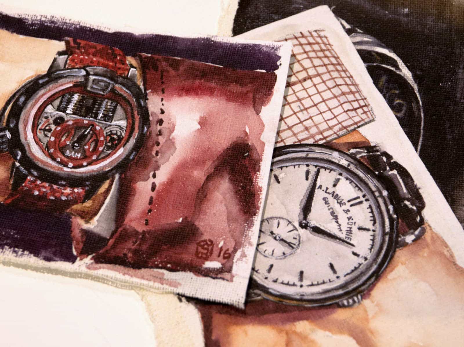 Water color paintings by Sunflowerman
