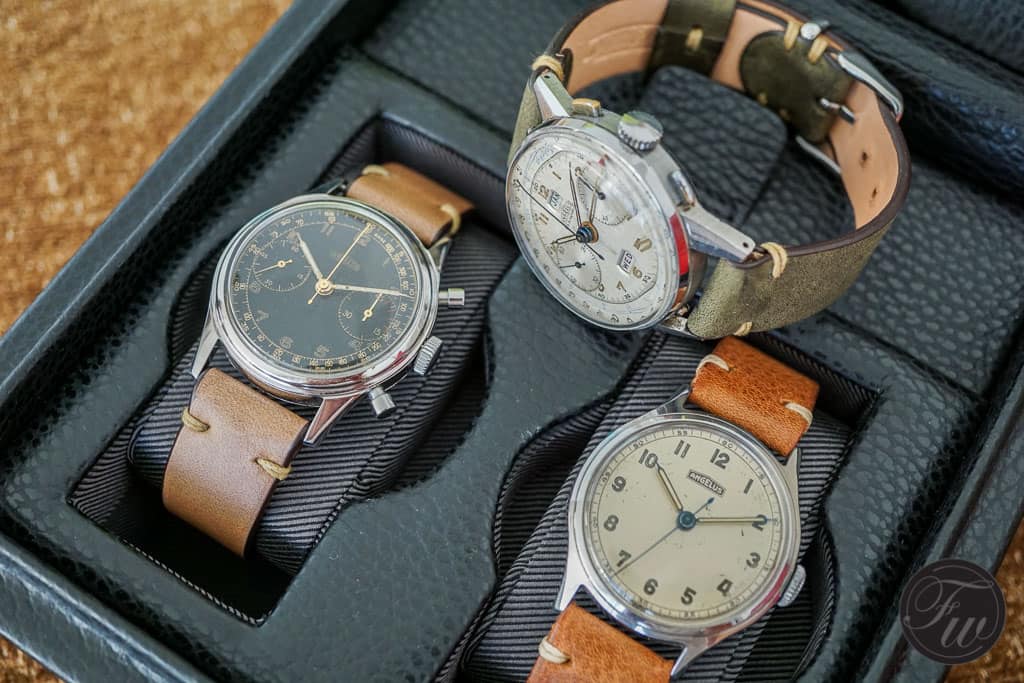 Holy Trinity of vintage Angelus watches