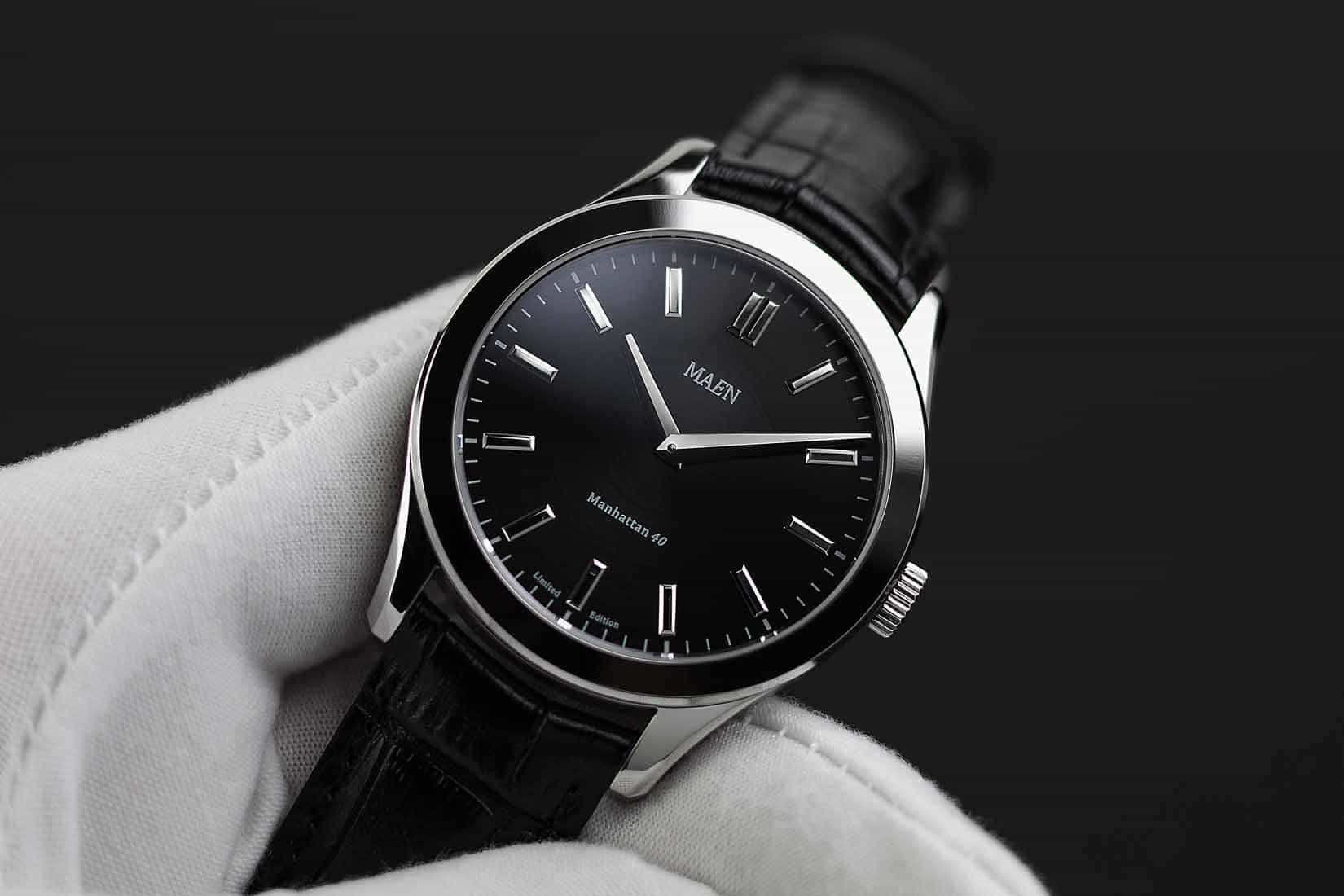 The Manhattan 40, a new elegant and premium watch by MAEN Watches