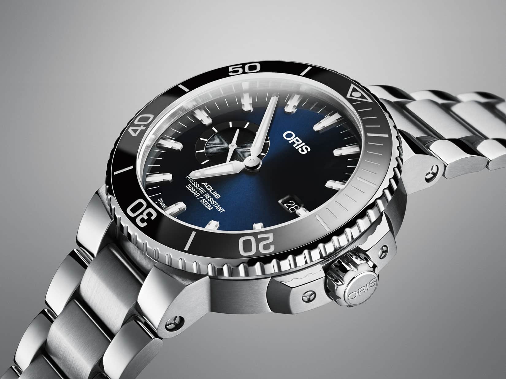 Introducing You To The Oris Aquis Small Second Date
