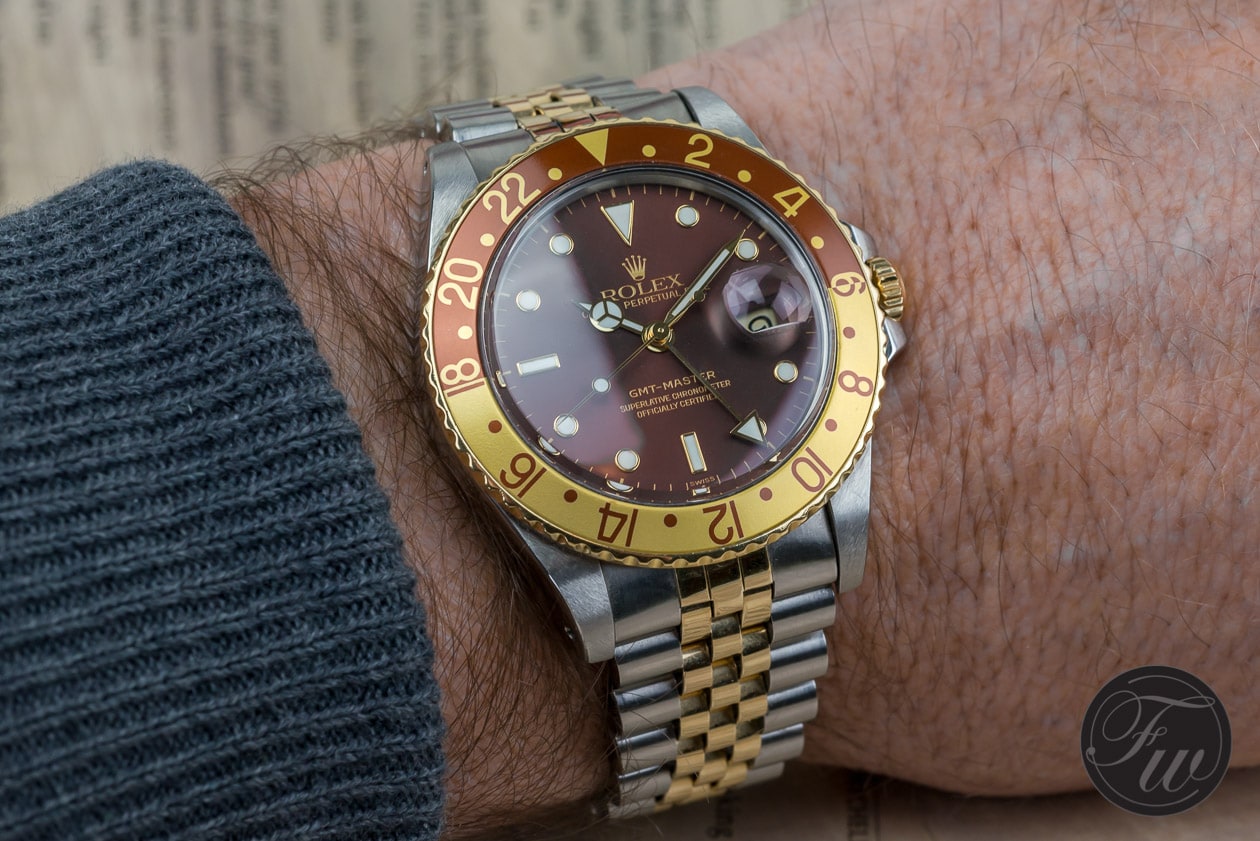 Rolex GMT-Master 16753 Brown Dial 